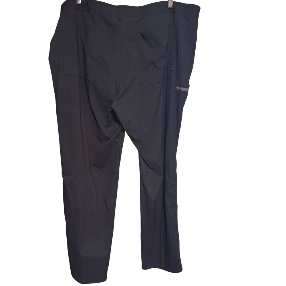 REI Co-op Men's Hiking Pants 42x30 Black Cargo Trail Outdoor Travel Gorpcore - Picture 4 of 6